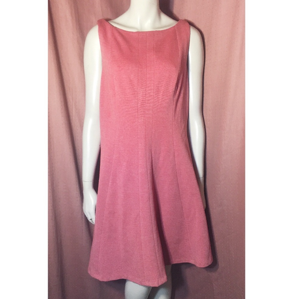 Tommy Hilfiger Red Fit & Flare A-line Formal Dress